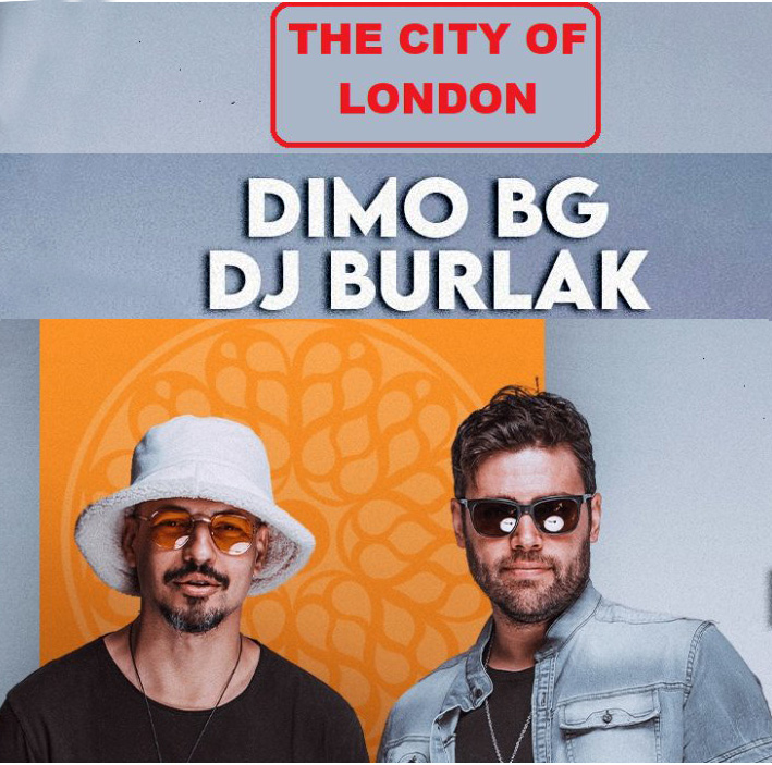 Най-голямото българско House Music Party at the City of London – DiMO & Dj Burlak